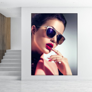 Tablou Canvas Fashion Model cu Ochelari de Soare BGM87 - Img 3
