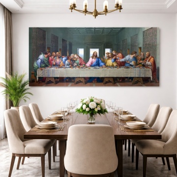 Tablou Leonardo da Vinci, Cina cea de Taina DAV4