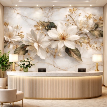 Fototapet Magnolia Marble Elegance Receptie