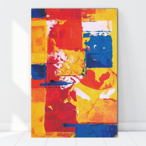 Tablou Canvas Abstract Bucurie de Culori CTB51 - Img 3