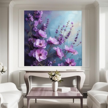 Tablou Canvas Anemone Violet FLAR5
