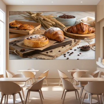 Tablou Canvas Patiserii Asortate Delicioase GMF5 - Img 4