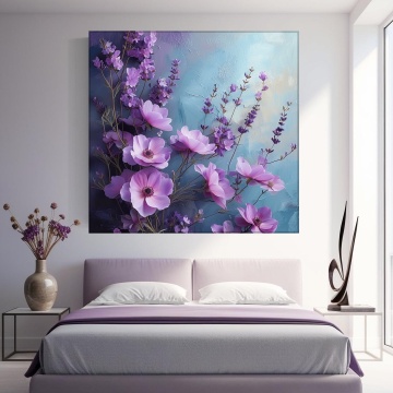 Tablou Canvas Anemone Violet FLAR5 - Img 3