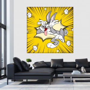 Tablou Canvas Bugs Bunny Scoate Limba CG20