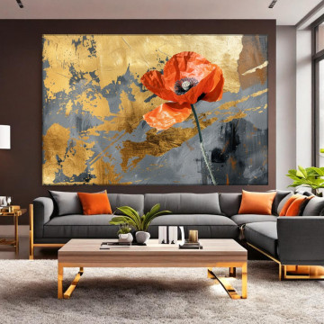 Tablou Canvas Mac cu Fundal Artistic RM43