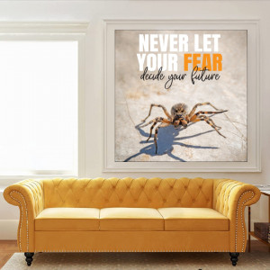 Tablou Canvas Never Let Your Fear Decide Your Future MTS9 - Img 3