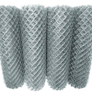 Plasa impletită zincată H 120 cm L 10 m sârma 2 mm ochi 5,5×5,5cm - Img 3