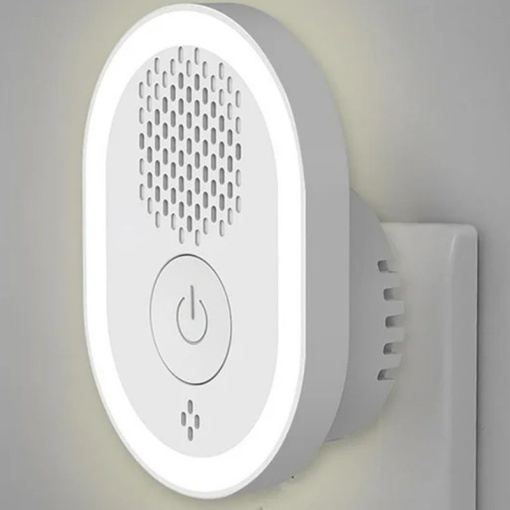 Aparat Ultrasonic pentru Dăunători - Repelent Șoareci, Șobolani, Insecte și Țânțari cu Iluminare