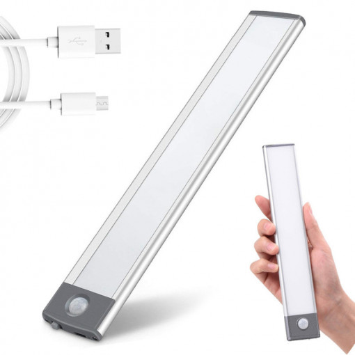 Lumina Inteligentă USB "SensoLUX" cu Senzor de Mișcare și Crepuscul