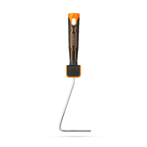 Mâner pentru Role de Vopsit 4" (100 mm) - Ergonomic, Antiglisant, Ax Zincat, Compatibil cu Toate Rolele