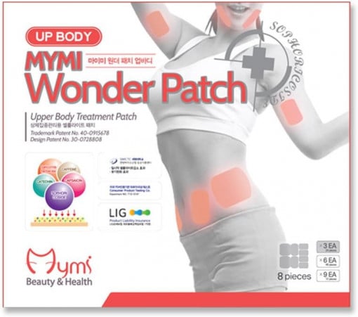Plasturi abdominali pentru slabit Mymi Wonder Patch, 8 bucati