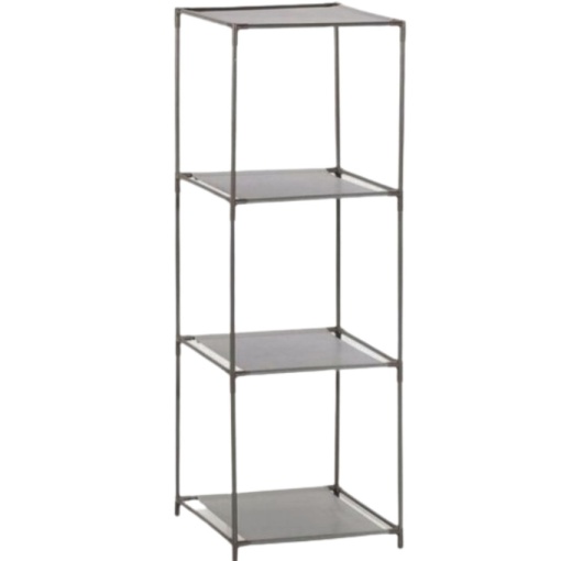 Raft Organizator pentru incaltaminte, pantofar modular cu 3 Polite (35 x 35 x 102 CM)