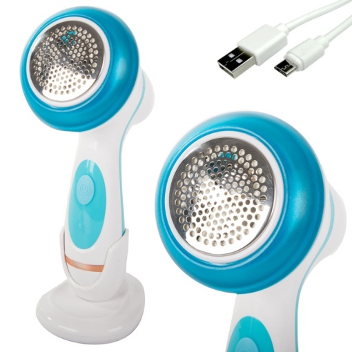 Aparat Pentru Scame Textile Pulovere și Tapițerii - Putere USB, Stand Mare, Baterie Reîncărcabilă