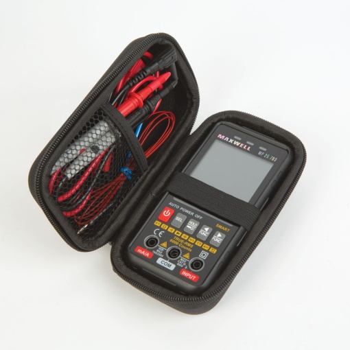 Multimetru Automat cu Afișaj Color de 3" - Funcție Automată, Detectare Tensiune NCV, Iluminare LED, Ergonomie Superioară, Transport Ușor - 4 x AAA