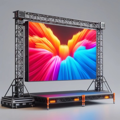 IT Ecran LED Indoor 2x3 m - P2.9 - 500x500 mm - Rezoluție Înaltă pentru Evenimente și Prezentări