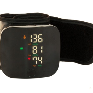 Aparat Electronic de Tensiune Arterială pentru Încheietură, Display LCD, Acumulator USB, Carcasă Protecție - Img 5