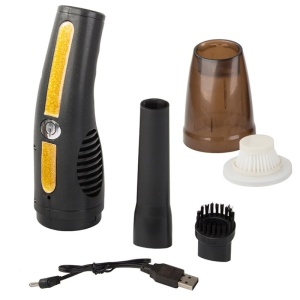 Aspirator Portabil Puternic Fără Fir pentru Mașină, USB Reîncărcabil - Ideal pentru Curățarea Interiorului și Eliminarea Eficientă a Prafului și Murdăriei - Img 3