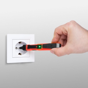 Creion Detector Tensiune Fără Contact cu Feedback Lumină și Sunet, 70-1000 V AC, Design Portabil, Alimentare cu Baterie - Img 2
