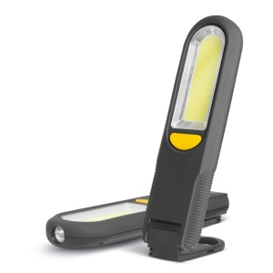Lampă de Lucru LED COB + SMD - Luminozitate Reglabilă, Sistem de Fixare Magnetică și Cârlig, Multifuncțională, 3W, 300 Lumeni - Ideală pentru Spații Strâmte și Întunecate - Img 1