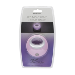 Lampa de veghe cu LED si senzor de lumina- violet - Img 3