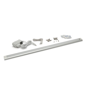 Lampa LED Ultra-Slim pentru Mobilier cu Senzor IR, Reglare Intensitate Luminoasă Fără Contact, 9W, 800lm, 4000k, 600x40x9 mm - Img 1