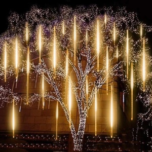 Ornament cu LED-uri Curgatoare Pentru Craciun, Exterior si Interior