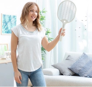 Paletă electrică reîncărcabilă cu LED împotriva insectelor Rackill Home Pest
