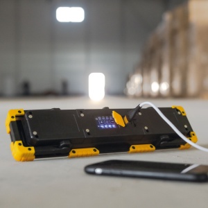 Proiector LED Reglabil Phenom - 1200 Lumeni, COB LED, 3 Moduri de Iluminare, Acumulator Incorporat, USB, Mâner cu Magneti - Ideal pentru Atelier, Santier, Gospodarie - Img 3