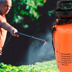 Pulverizator de presiune manual pentru grădină cu lance lungă și curea, capacitate 5L, 8L, 10L - Img 5