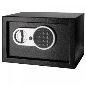 Seiful Digital Electronic HG-03855 din Oțel - Acces Dual, Robustețe, Finisaj Negru - Img 2