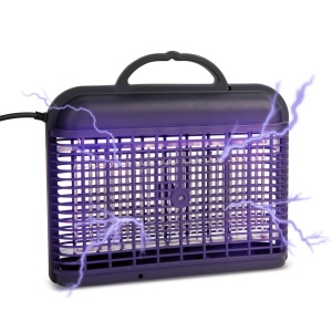 Capcană UV pentru insecte suspendată - 230V, neagră, eficientă și durabilă, 16+1 LED-uri - Img 2