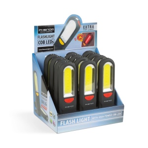 Lampă de Lucru LED COB + SMD - Luminozitate Reglabilă, Sistem de Fixare Magnetică și Cârlig, Multifuncțională, 3W, 300 Lumeni - Ideală pentru Spații Strâmte și Întunecate - Img 4