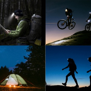  LuminaMAGIC 3în1 - Lanterna Frontală cu Senzor COB Ultraluminos pentru Activități și Muncă Specializată