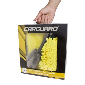Parasolar Retractabil și Kit de Curățare cu Microfibră - Set Complet de Protecție și Curățare Auto - Img 4