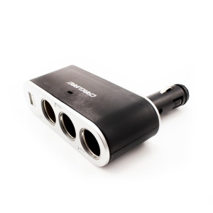 Priză triplă pentru brichetă auto + USB 1A - Img 3