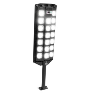 Proiector Solar de Perete cu 520 LED-uri, 3000 Lumeni, Senzor de Mișcare, IP65, 20W, Negru - Img 4