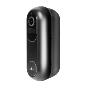 Set Sonerie Video Smart Wi-Fi, Alimentare cu Baterie, FHD, Detectare Mișcare PIR, Visionare Nocturnă - Alb, MicroSD Suportat - Img 4