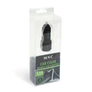 Adaptor Dual USB pentru Bricheta Auto, Negru - Încărcare Rapidă, Compatibil cu iPhone, iPad, Telefoane Mobile, MP3, PDA, Navigație, Curent Ieșire 2400 mA, Tensiune 12-24V CC - Img 3