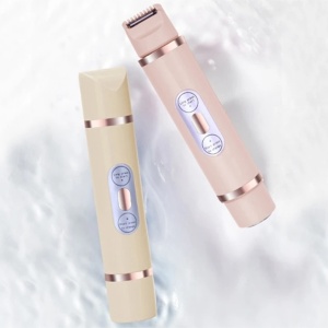 Epilator trimmer pentru față și bikini femei, fără durere, 2in1, cu încărcare USB-C - Img 2
