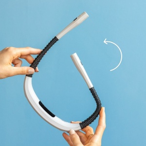 Lampă de Lectură Reîncărcabilă, Flexibilă, cu Poziționare Pe Gât, LED Multifuncțională - Ideală pentru Citit, Croitorie, Camping, 3 Temperaturi de Culoare, USB-C, 1000 mAh