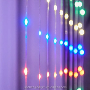 Lumină LED Pentru Craciun, Instalatie de Perdea, 8 Moduri de iluminare, potrivite pentru dormitor, interior, exterior, nunți, petreceri. - Img 2