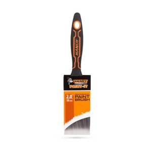 Pensulă cu Mâner Material Plastic - 2”, Ideală pentru Lucrări de Vopsitorie | Tub Inox - Img 4