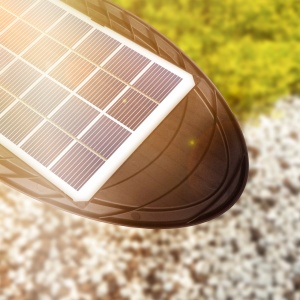 Proiector de Perete Solar cu 180 LED-uri SMD, 1200 Lumeni, Senzor de Mișcare, IP65, Panou Solar 6V - Img 2