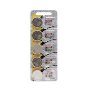 Baterie tip buton CR 2016 Li • 3 V 5 buc./blister - Img 1