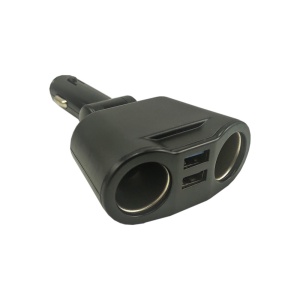 Încărcător Auto Multifuncțional cu 2 USB-uri, Indicator de Voltaj și Mufe Brichetă Suplimentare - Eficiență și Siguranță pentru Călătoriile Tale - Img 3