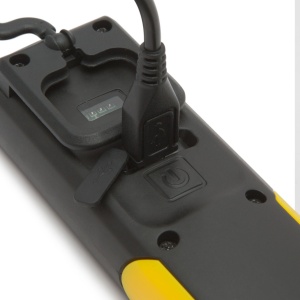Lampă de Lucru COB-LED Multifuncțională PHENOM cu Acumulator și Magnet - Iluminare Intensă, Portabilă, Ideală pentru Atelier, Auto și Urgențe, 150 Lumeni, USB Reîncărcabilă - Img 3