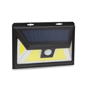 Lampa Proiector de Perete cu Detector de Mișcare, LED-uri COB Rotative, Panou Solar - IP65, 300 Lumeni - Img 2