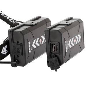 Lanterna Frontală Cyclone XHP90 UltraLume - Luminozitate de 10.000 Lumeni cu Power Bank Integrat