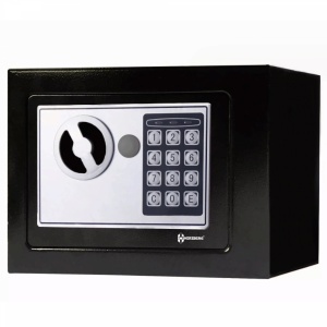 Seif Electronic Digital - Securitate Avansată și Design Elegant, Fireproof & Waterproof, 17x23x17cm - Img 1