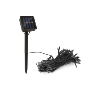Șir de Lumini LED Solare Decorative "Grădina Edenului" - 50 LED-uri Colorate, Funcționare Autonomă, 5+2m, Ideal pentru Grădină și Terasă - Img 1
